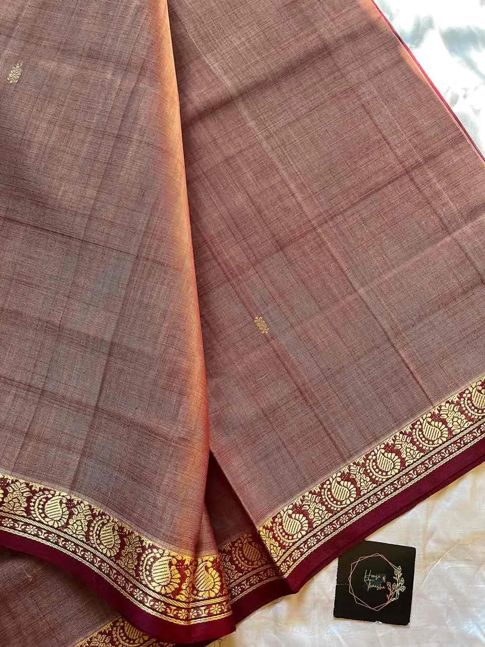Vegan Weaves – Handloom Art Silk Saree