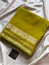 Semi Mysore Silk Saree – Green