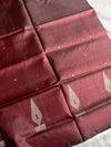 Vegan Silks | Chinnalampattu Saree – Maroon