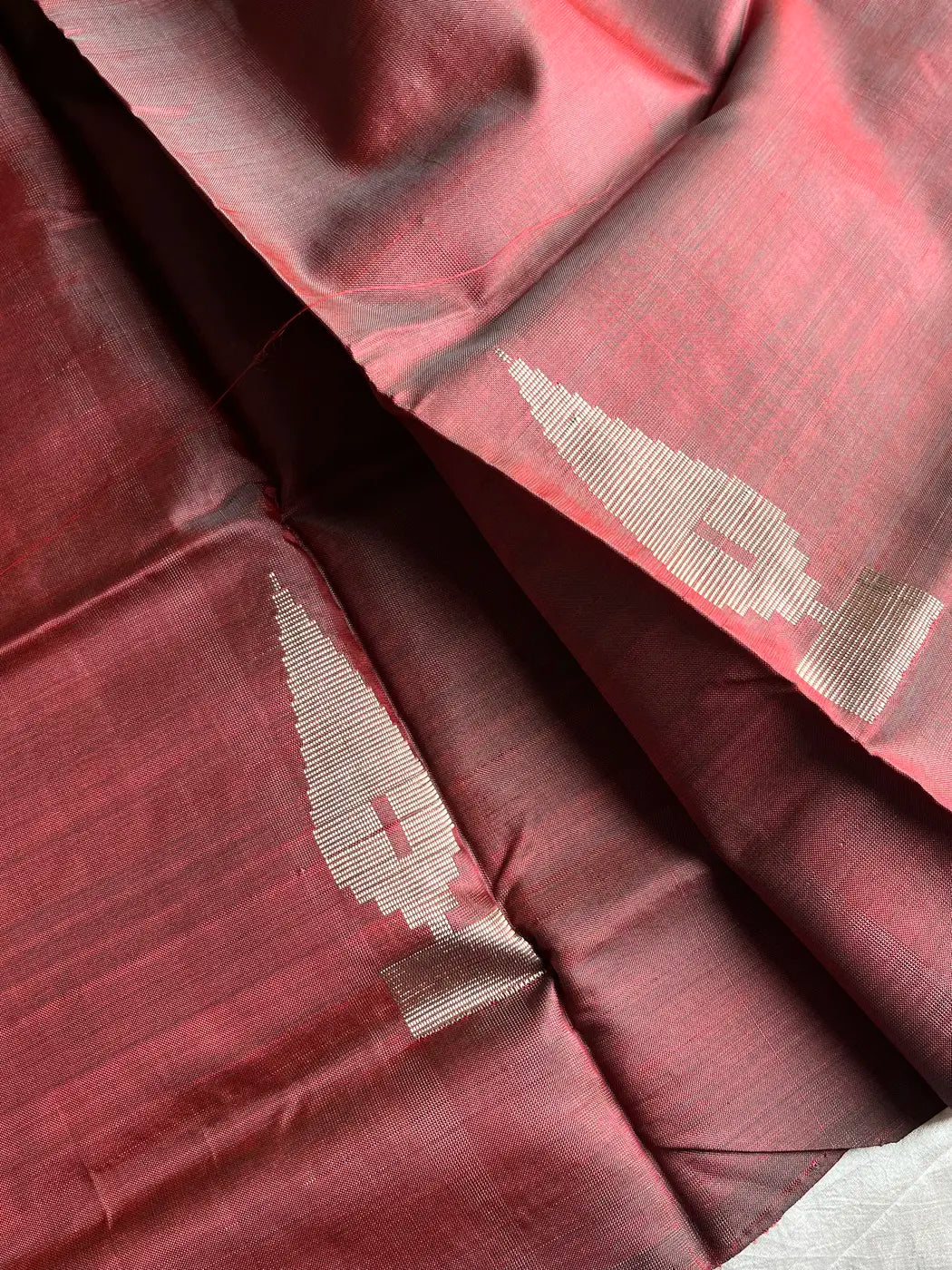 Vegan Silks | Chinnalampattu Saree – Maroon