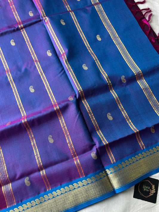 Throne Edit – Berry Purple 120 Counts Mercerised Chettinadu Cotton