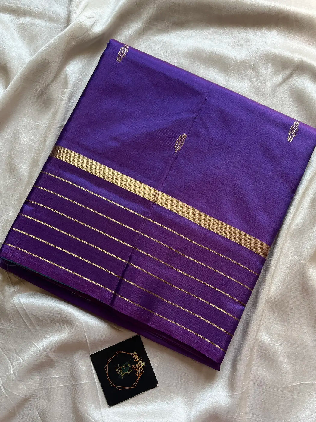 Vegan Silks | Chinnalampattu Saree – Violet