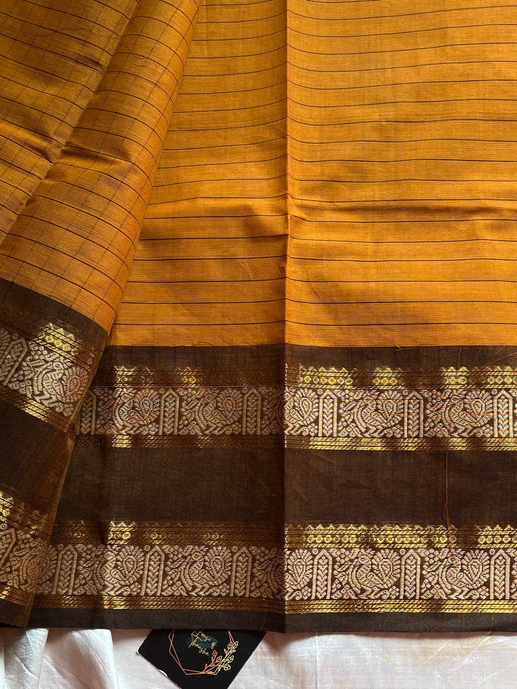 Kattam Edit – Yellow Checked Chettinadu Cotton