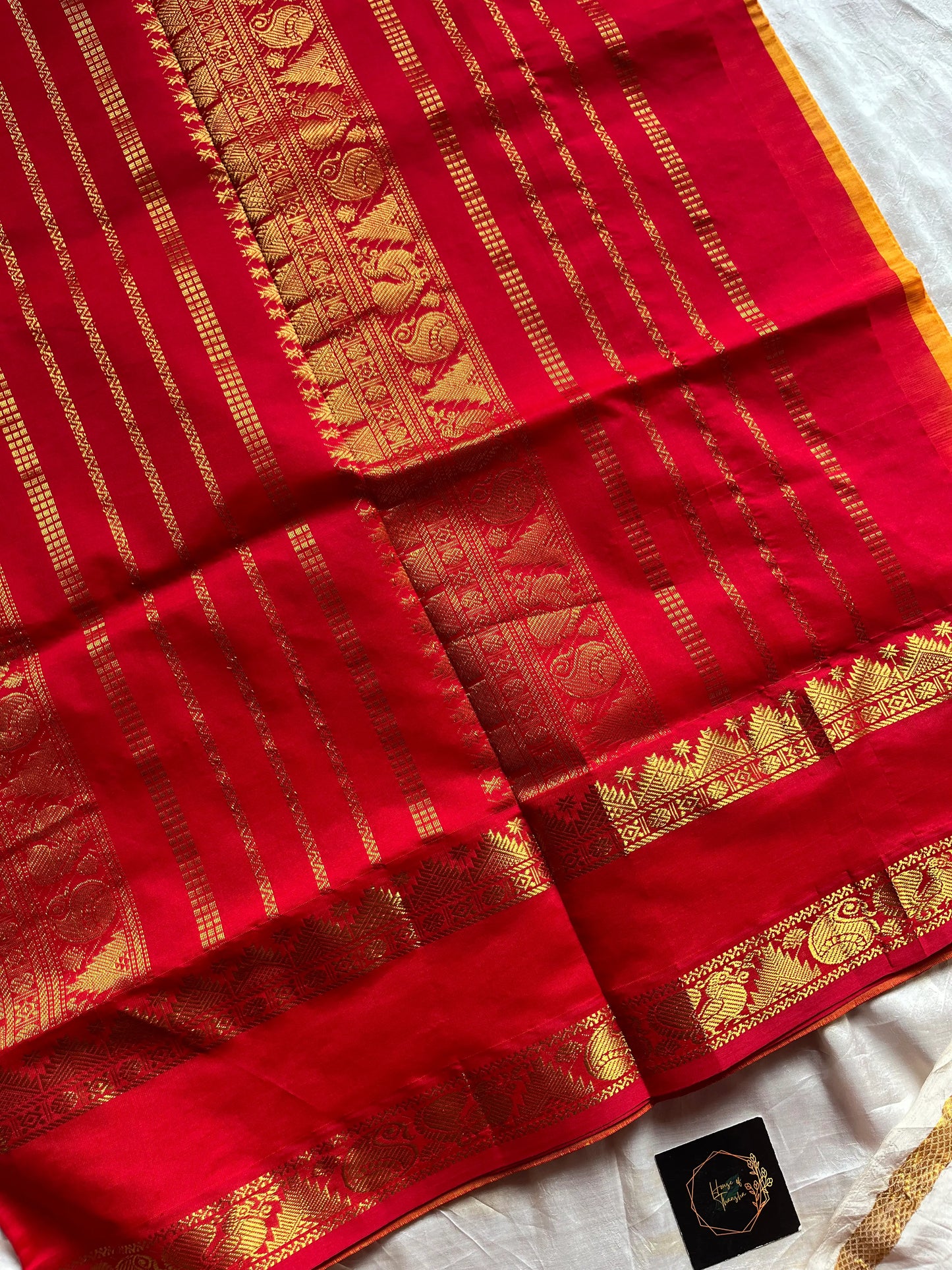 Pattu Nool Edit - Handloom Kanchi Silk Cotton Saree – Yellow