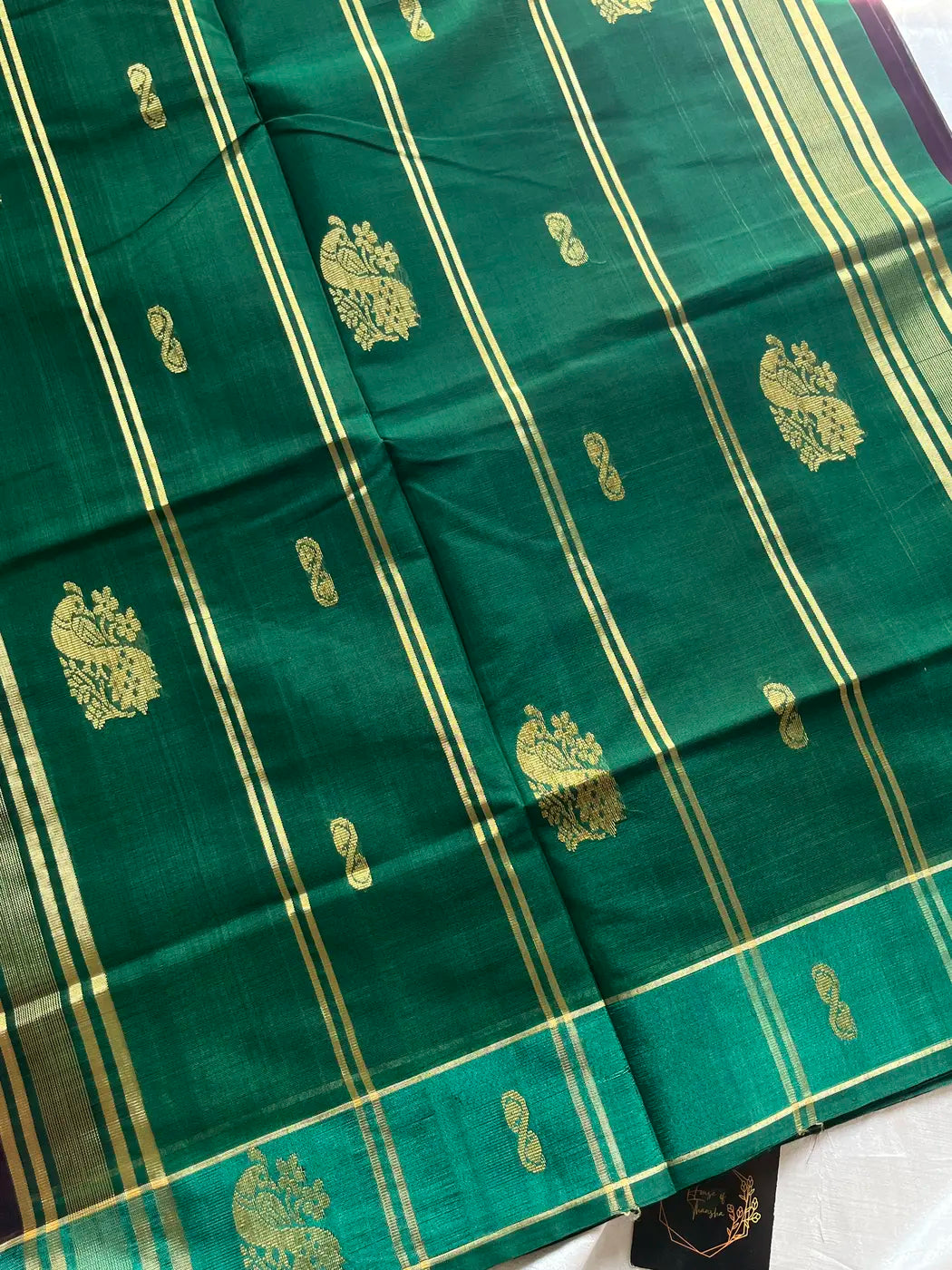 Vegan Silk Saree – Dark Purple Handloom Art Silk