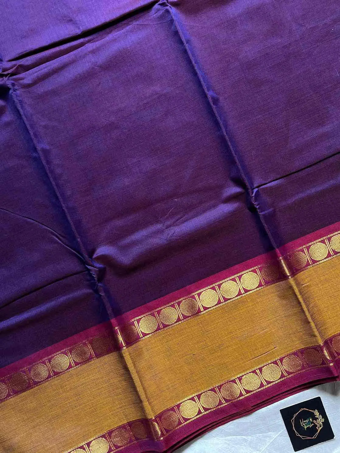 Throne Edit – Violet Mercerised Kanchi Cotton