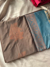 Semi Soft Silk Saree - Grey