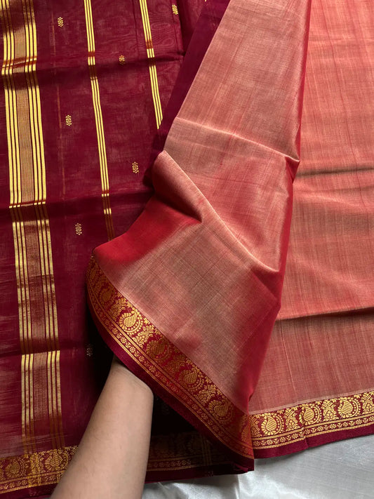 Vegan Silk Saree – Handloom Art Silk
