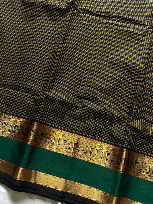 Mercerised Kanchi Cotton - Black