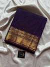 Subtle Weaves | Violet Kanchi Cotton Saree