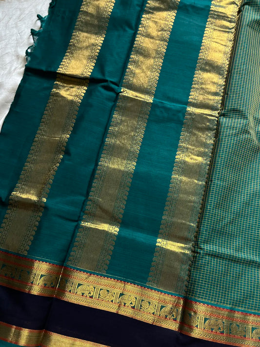 Mercerised Kanchi Cotton - Teal Sapphire