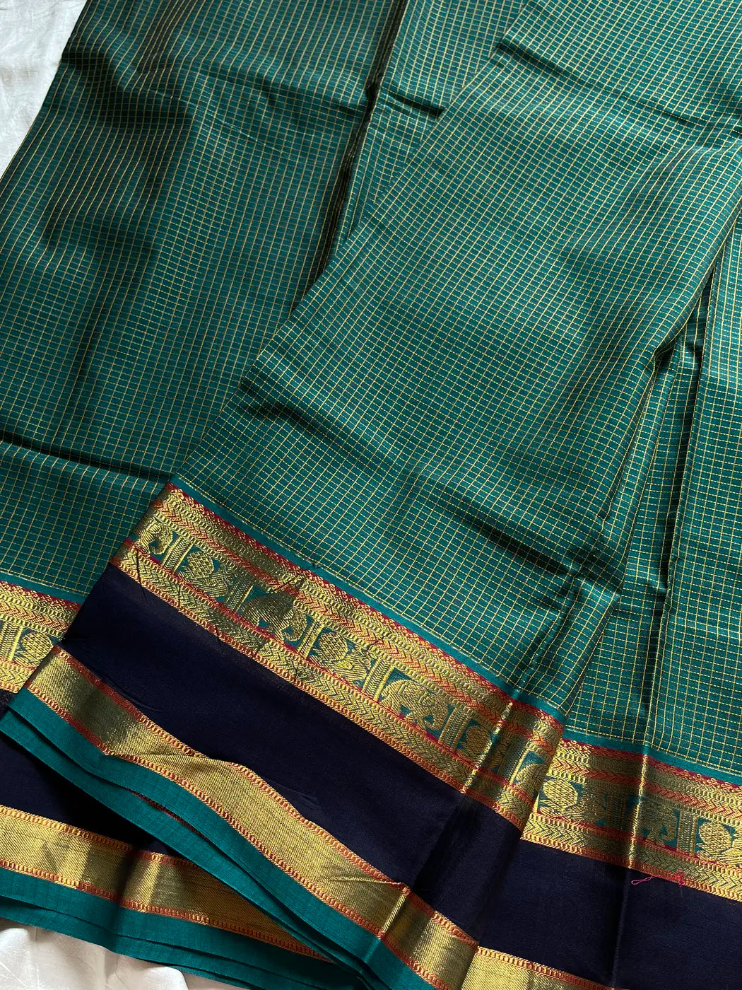 Mercerised Kanchi Cotton - Teal Sapphire