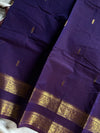 Vintage Loom Edit | Purple Kanchi Cotton Saree