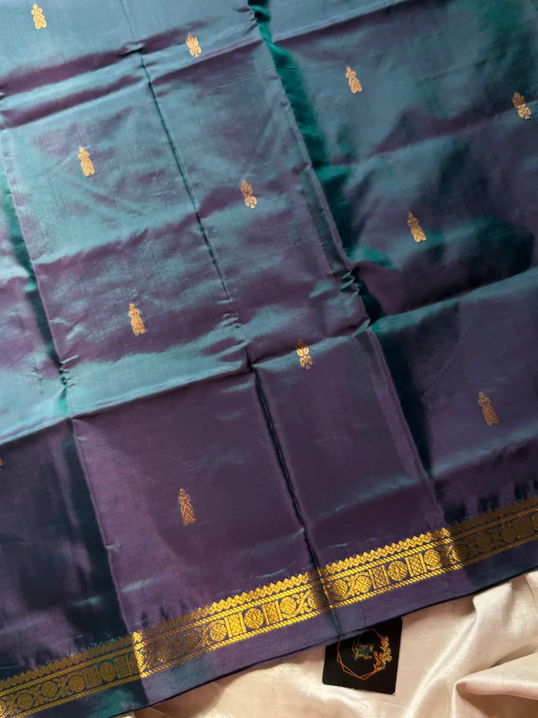 Vegan Silks | Chinnalampattu Saree – Green