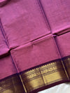 Chettinadu Cotton Saree Lilac – House of Thansha