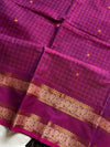 Kattam Edit – Mulberry Pink Checked Chettinadu Cotton