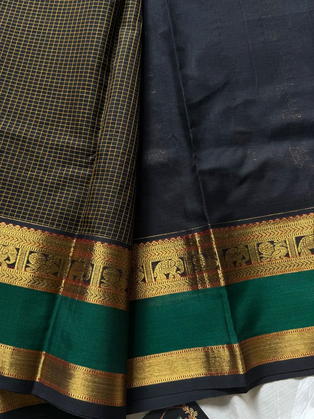 Mercerised Kanchi Cotton - Black