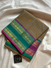 Kattam Edit – Checked Chettinadu Cotton Saree