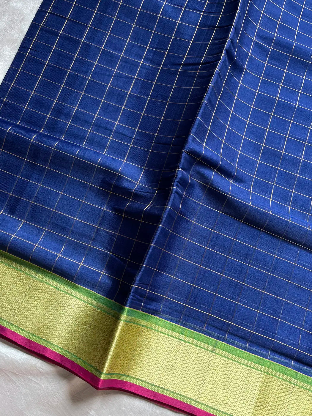 Devendra Saree – Blue | Madisar 10.5 Yards