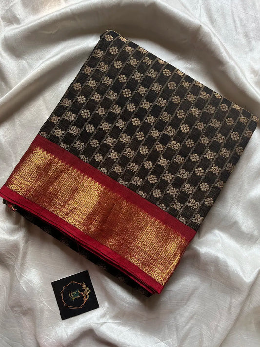 Vintage Looms – Black Chettinadu Cotton