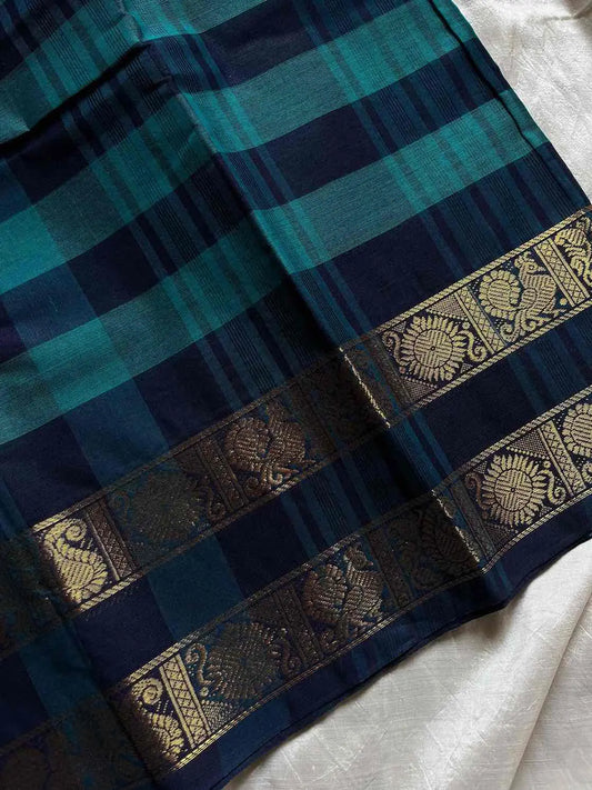 Chettinadu Cotton Saree | Kattam