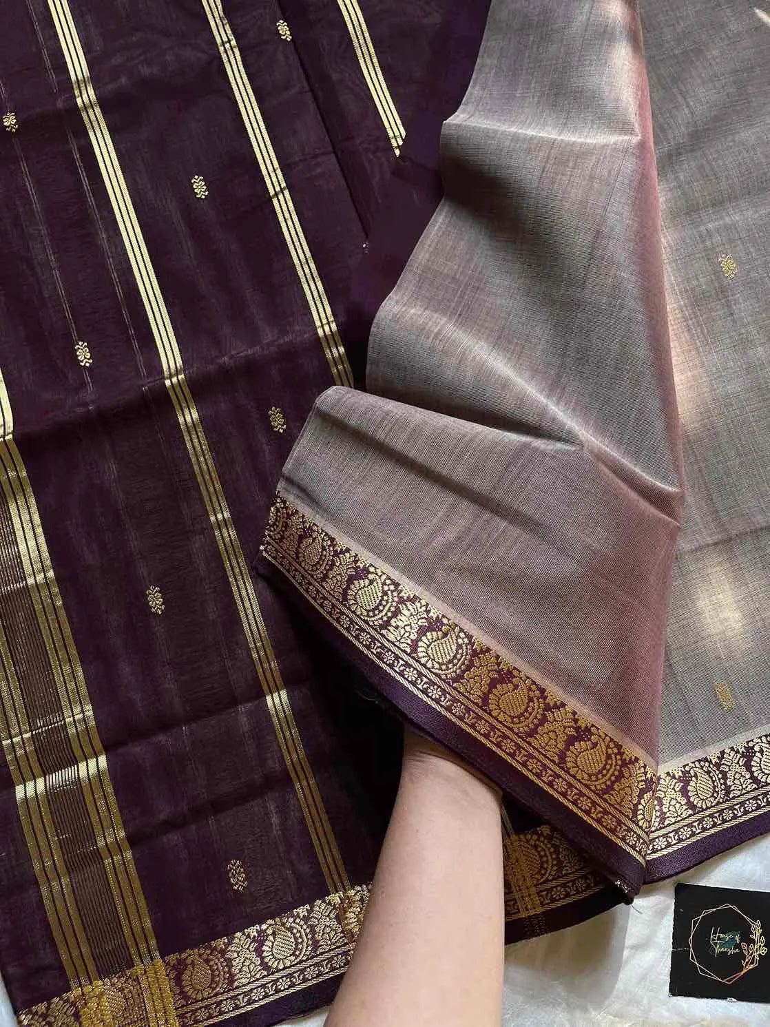 Vegan Weaves – Handloom Art Silk Saree