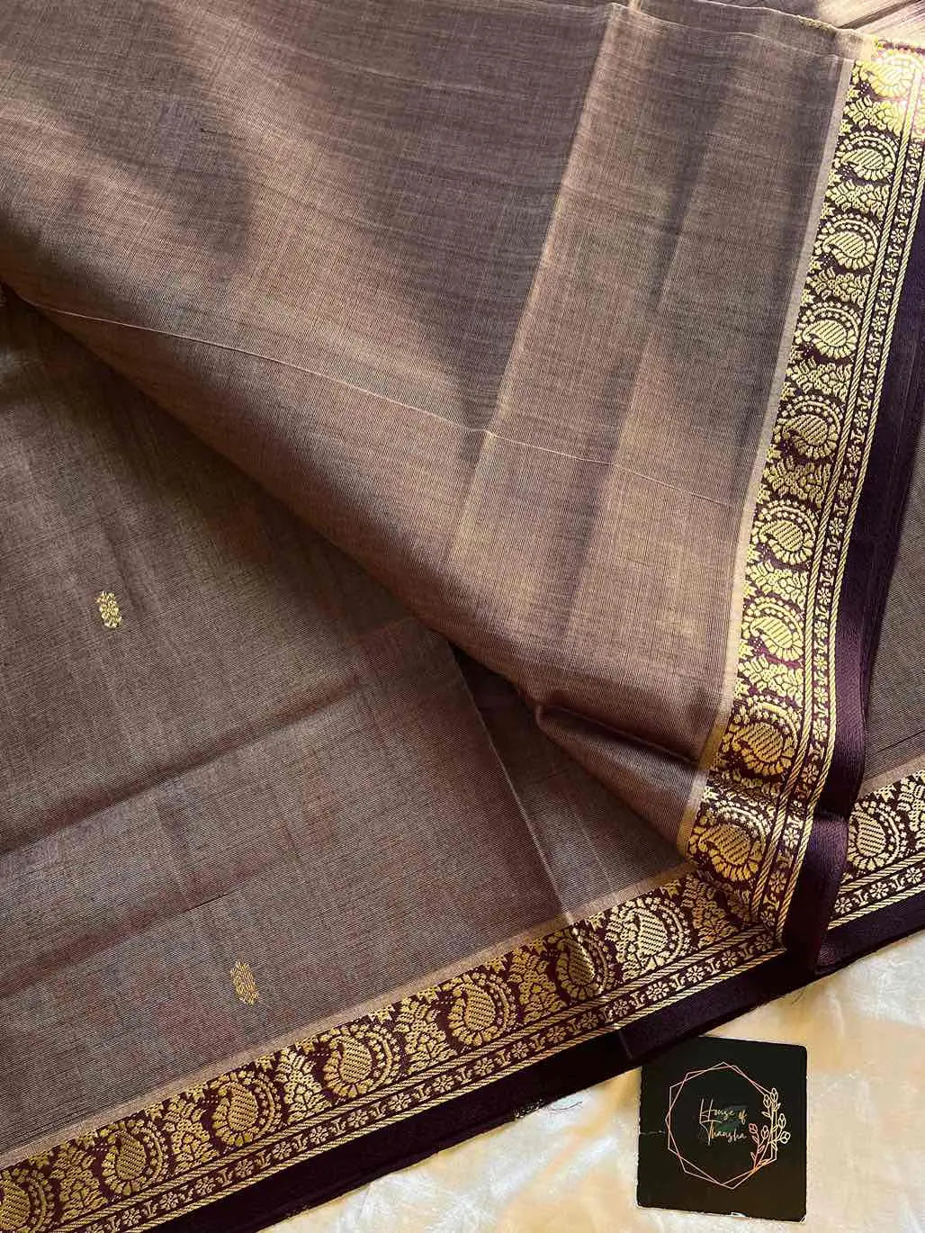 Vegan Weaves – Handloom Art Silk Saree