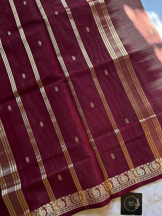 Vegan Weaves – Handloom Art Silk Saree