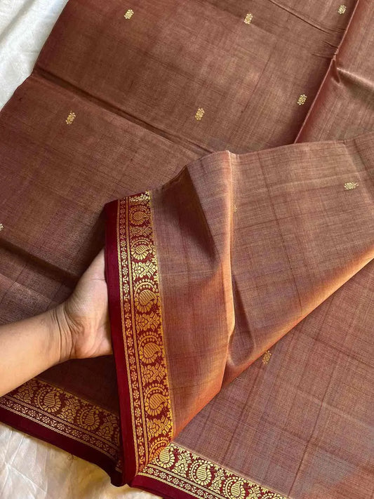Vegan Weaves – Handloom Art Silk Saree