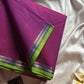 Madisar Edit | Vaadamalli Purple 10 Yards Madisar Kanchi Cotton Saree