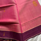 Vegan Silk Saree – Pink Handloom Art Silk