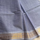 Minimal Border Edit - Pastel Purple Kanchi Cotton Saree