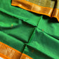 Throne Edit – Green & Yellow 120 Counts Mercerised Chettinadu Cotton Saree