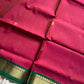 Throne Edit – Magenta Pink 120 Counts Mercerised Chettinadu Cotton Saree