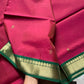 Throne Edit – Magenta Pink 120 Counts Mercerised Chettinadu Cotton Saree