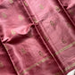Crepe Silk Saree – Vintage Rose