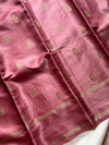Crepe Silk Saree – Vintage Rose