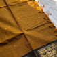 Vintage Loom Edit | Mustard Yellow Kanchi Cotton Saree