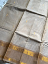 Royal Drapes | Beige Kanchi Cotton Saree