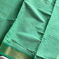 Minimal Border Edit - Mint Green Chettinadu Cotton Saree