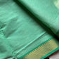 Minimal Border Edit - Mint Green Chettinadu Cotton Saree