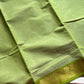 Minimal Border Edit - Green Chettinadu Cotton Saree