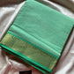Minimal Border Edit - Mint Green Chettinadu Cotton Saree