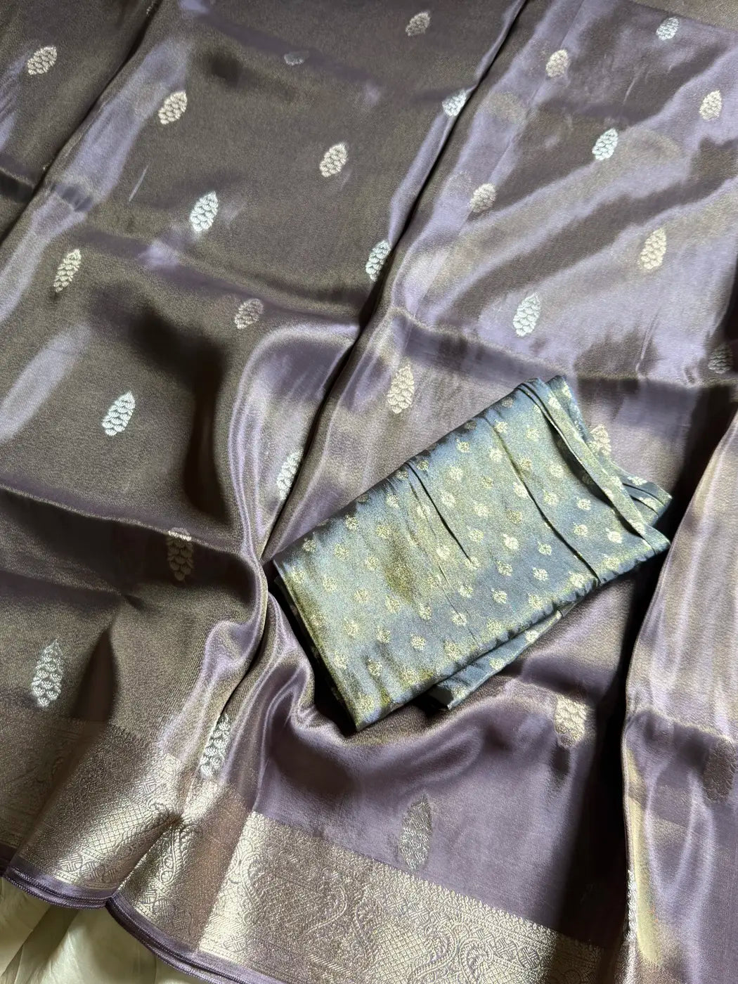 Banarasi Royale Edit - Grey & Lavender