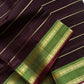 Devendra Saree – Coffee Brown | Handloom Vegan Art silk