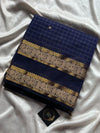 Kattam Edit – Royal Blue Checked Chettinadu Cotton