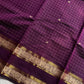 Kattam Edit – Royal Purple Checked Chettinadu Cotton