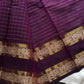 Kattam Edit – Royal Purple Checked Chettinadu Cotton