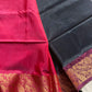 Vegan Silks | Chinnalampattu Saree – Slate Grey