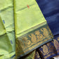 Vegan Silks | Chinnalampattu Saree – Green